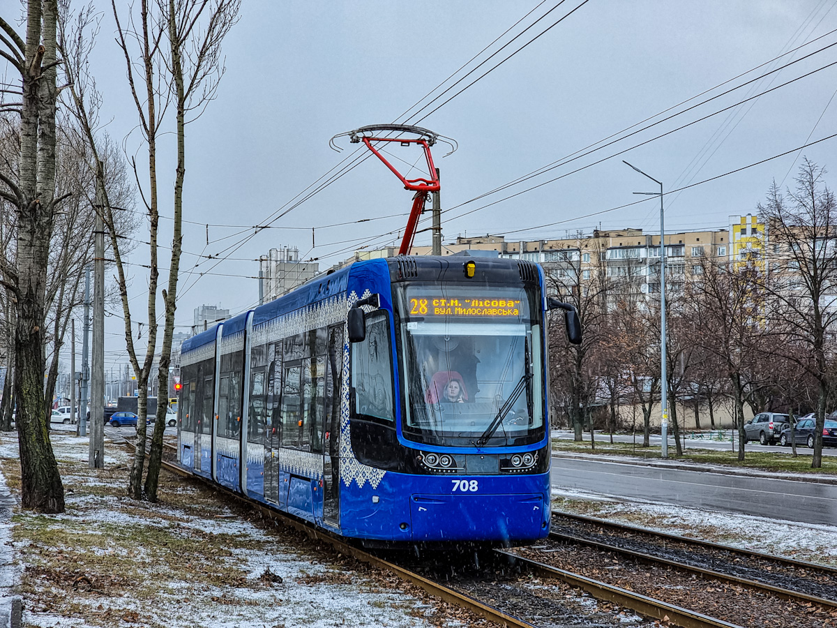 Кіеў, PESA 71-414К-2 (Fokstrot) № 708
