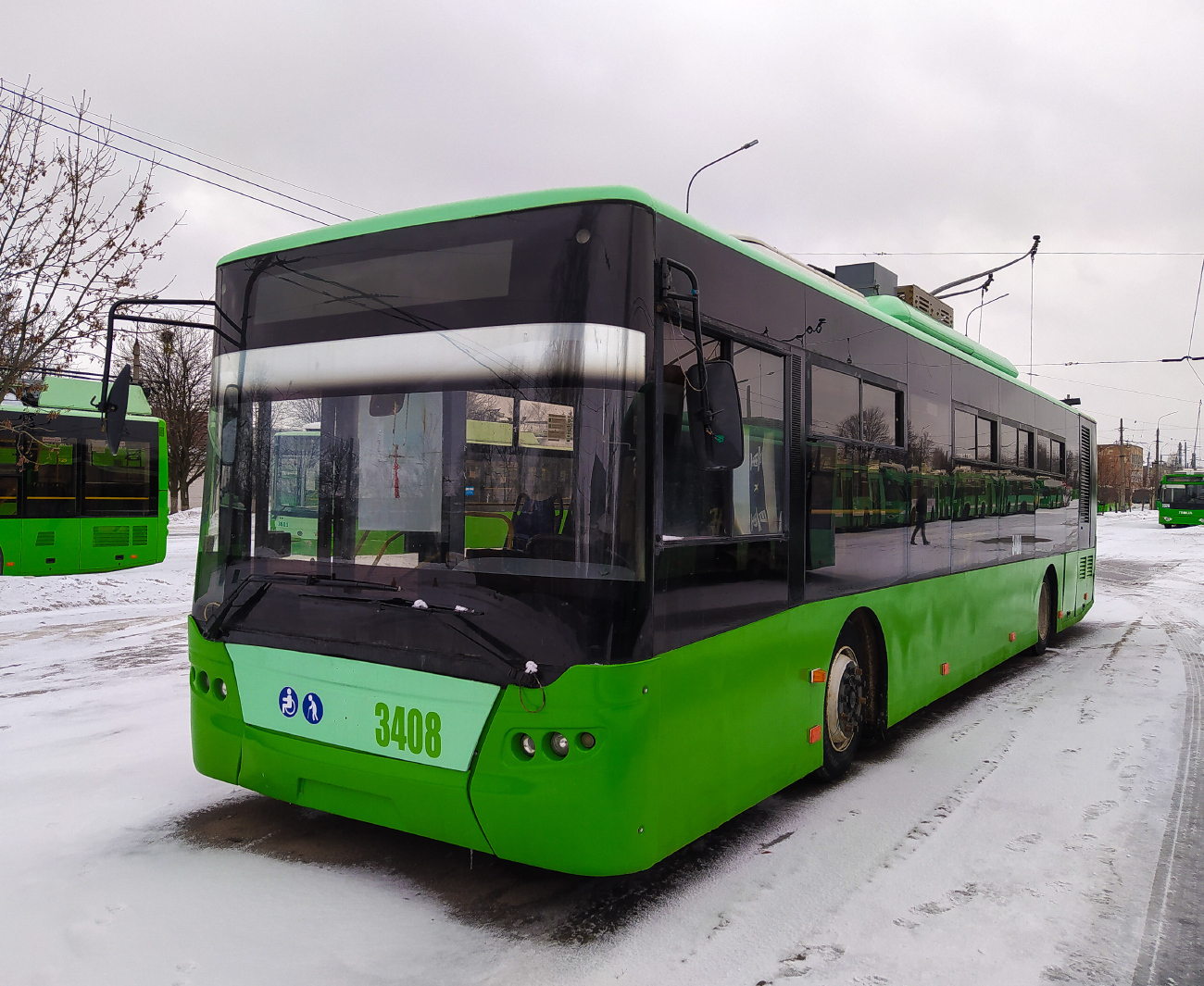 Харьков, ЛАЗ E183A1 № 3408