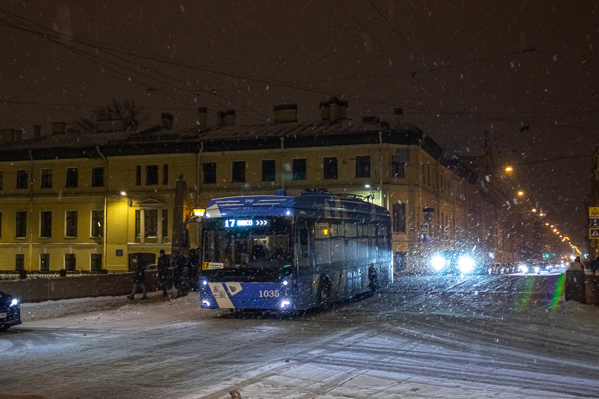 Санкт-Петербург, Тролза-5265.08 «Мегаполис» № 1035