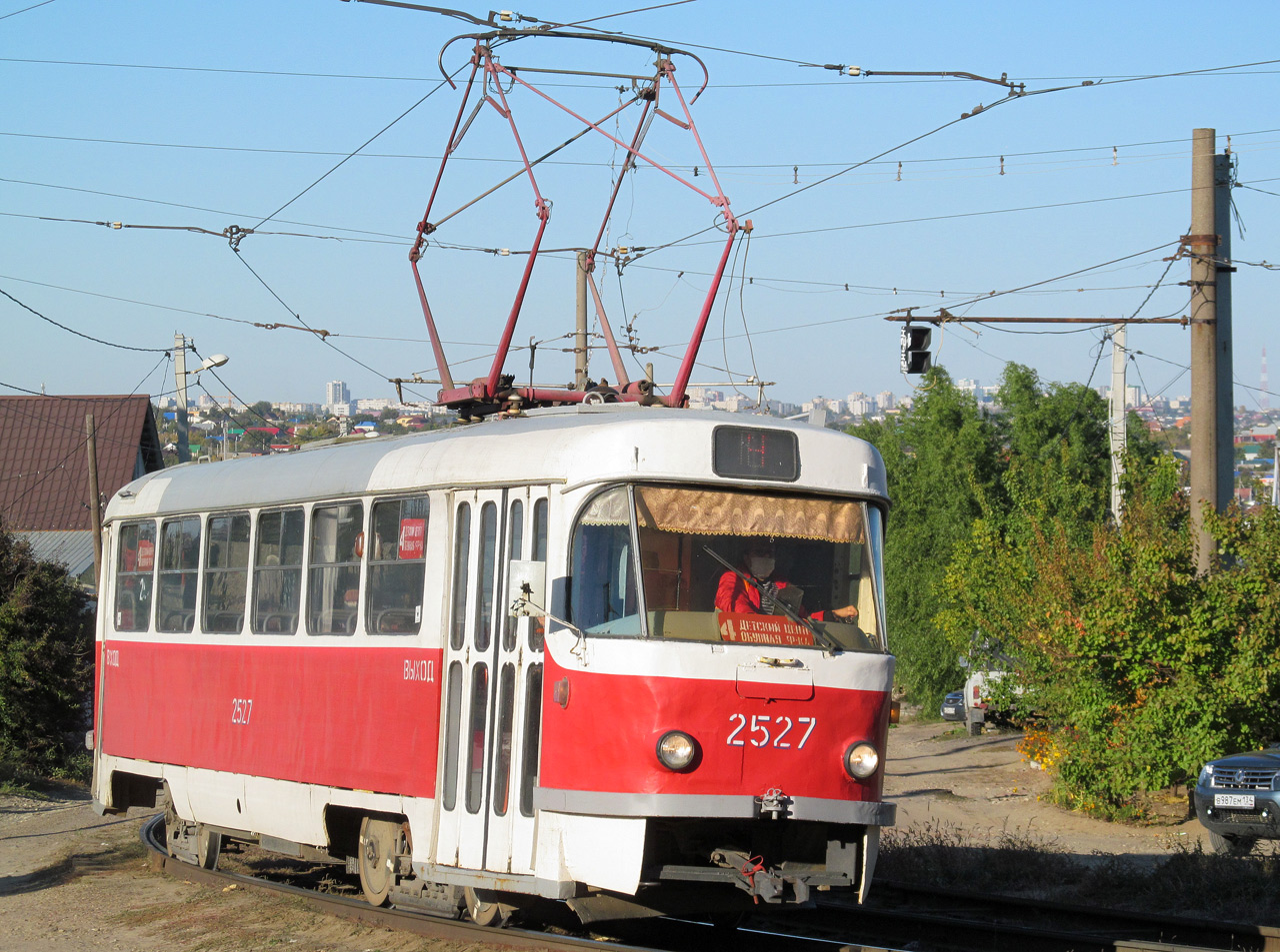Volgograd, Tatra T3SU (2-door) № 2527 Volgograd, Tatra T3SU (2-door) № 2527