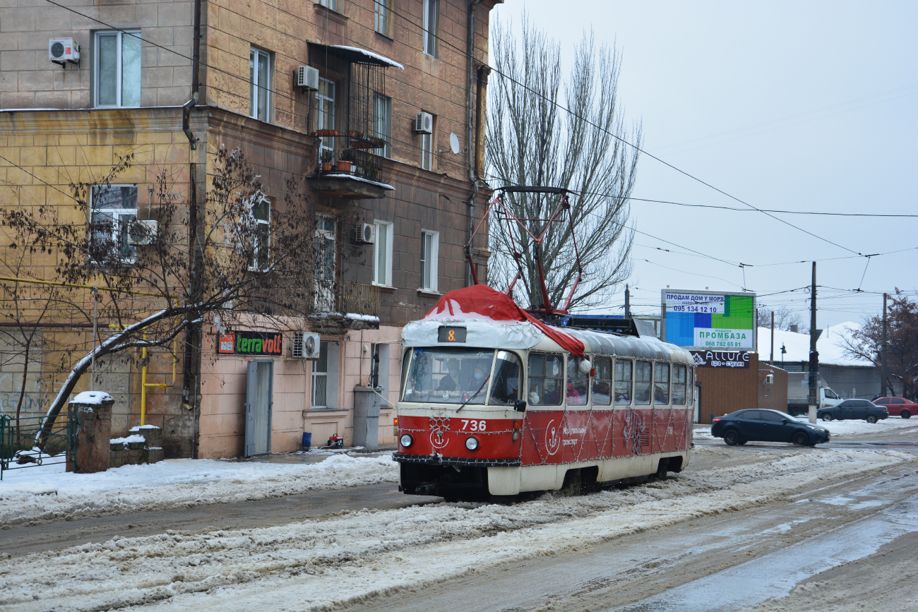 Mariupol, Tatra T3A Br. 736