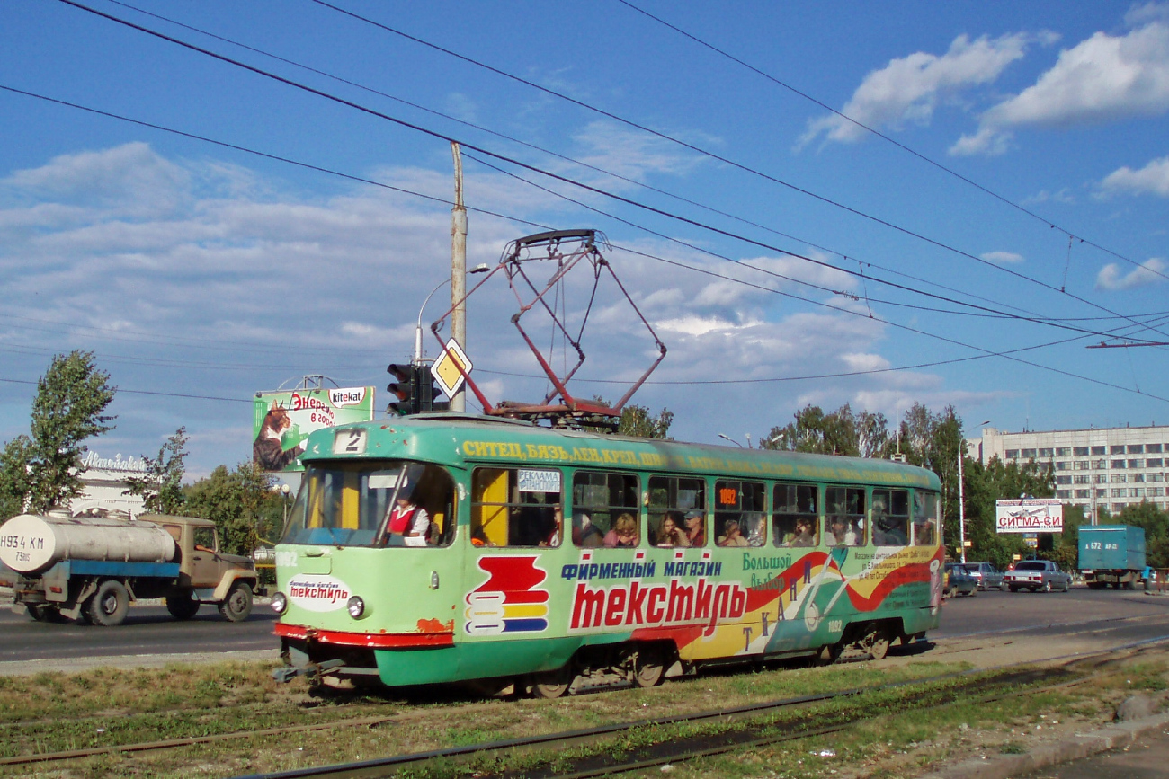 Ульяновск, Tatra T3SU (двухдверная) № 1092