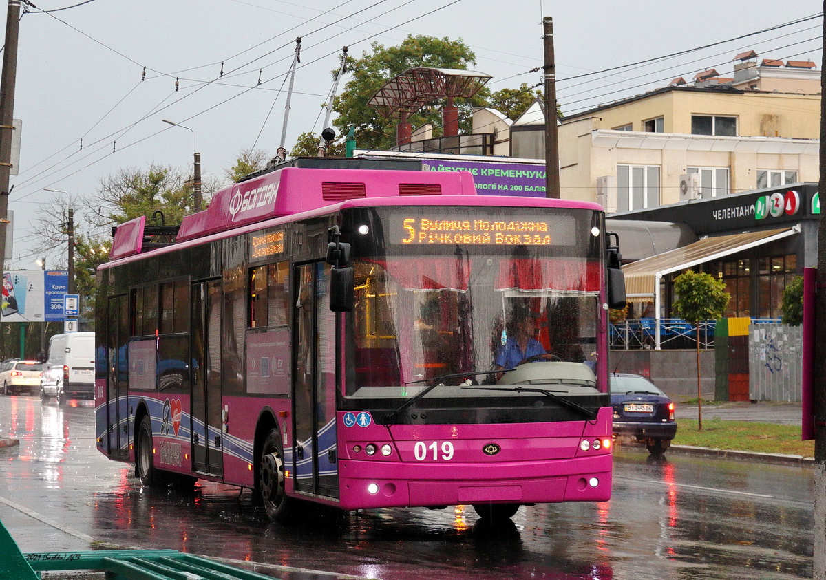 Кременчуг, Богдан Т70117 № 019