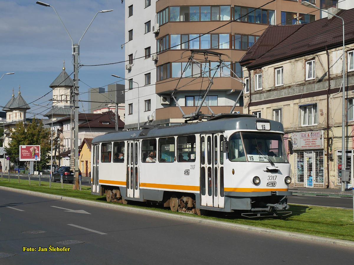 Бухарест - Илфов, Tatra T4R № 3317