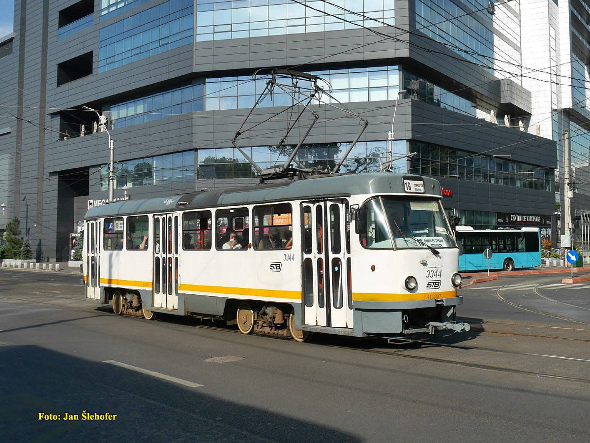 Бухарест - Илфов, Tatra T4R № 3344