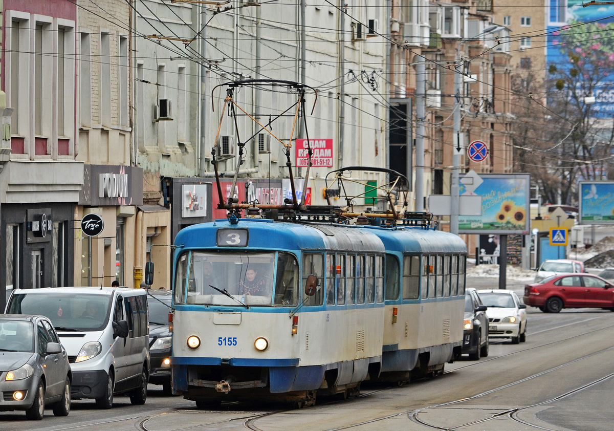 Харьков, Tatra T3A № 5155
