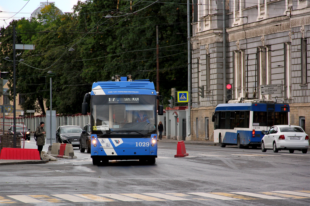 Санкт-Петербург, Тролза-5265.08 «Мегаполис» № 1029