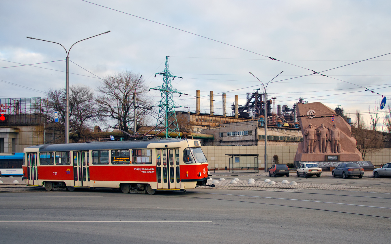 Мариуполь, Tatra T3SUCS № 761