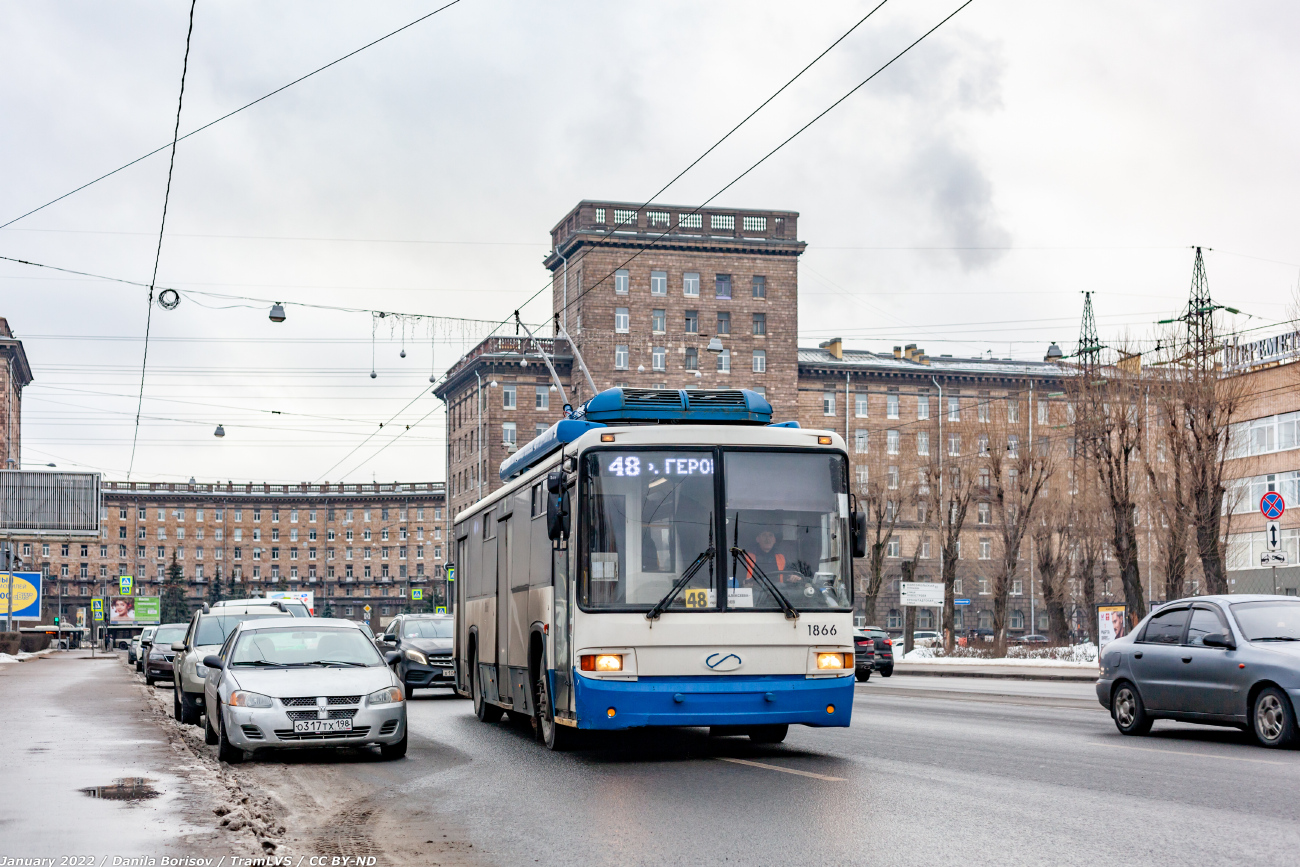 Санкт-Петербург, БТЗ-52768Т № 1866