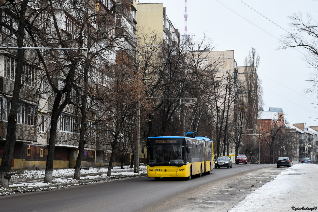 Киев, ЛАЗ E301D1 № 2611