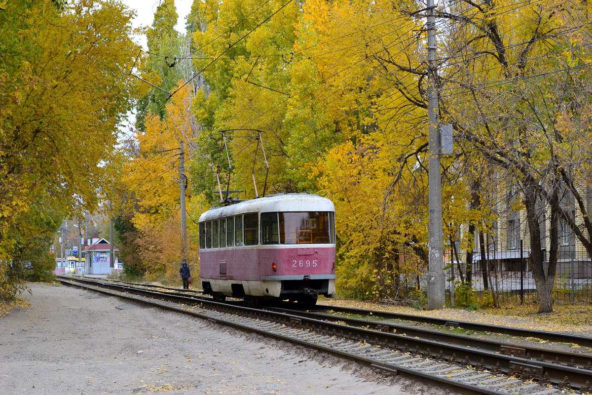 Волгоград, Tatra T3SU № 2695