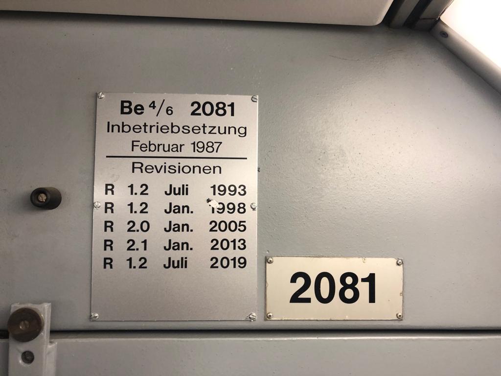 Zürich, SWP/SIG/BBC Be 4/6 "Tram 2000" č. 2081