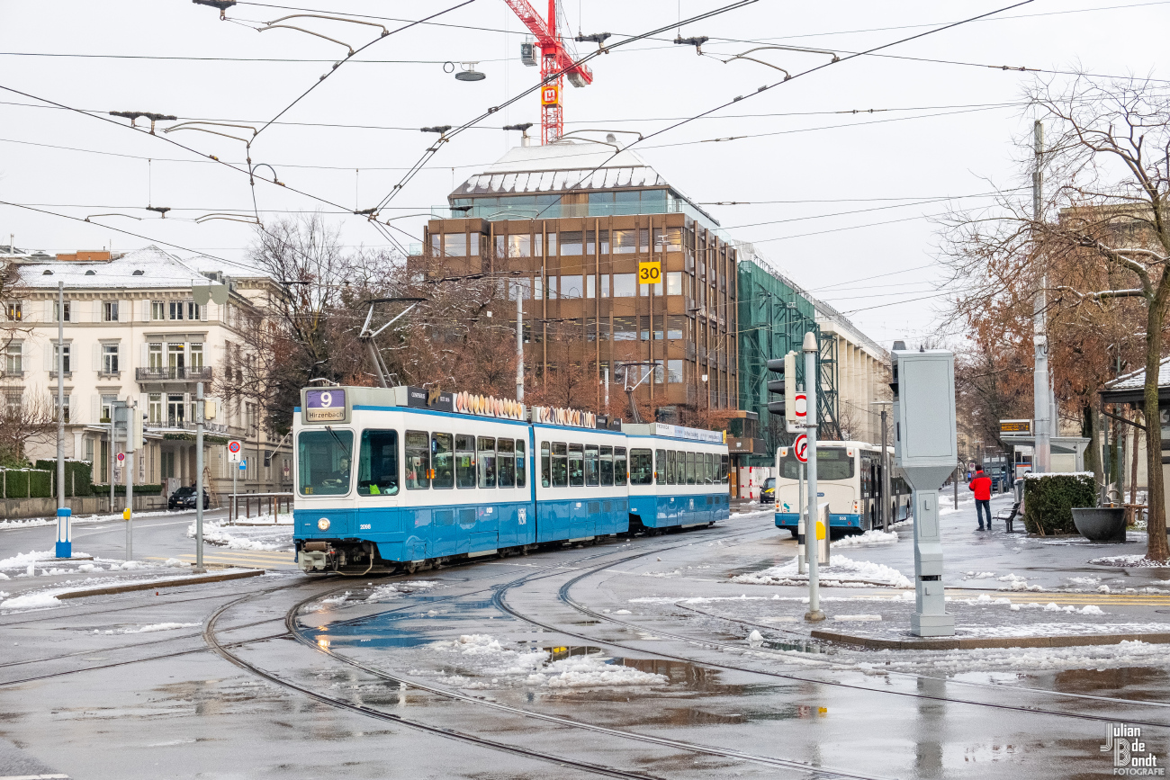 Цюрих, SWP/SIG/BBC Be 4/6 "Tram 2000" № 2098