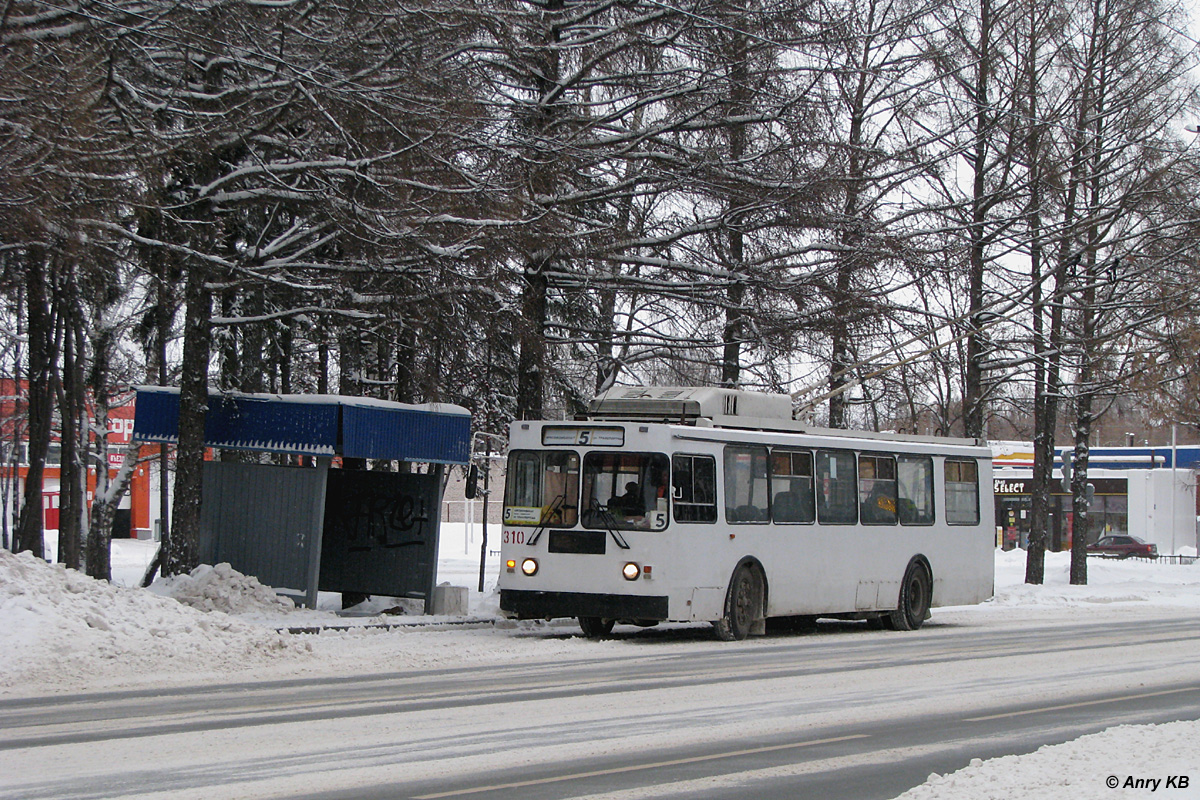 Йошкар-Ола, ЗиУ-682ГМ1 (с широкой передней дверью) № 310