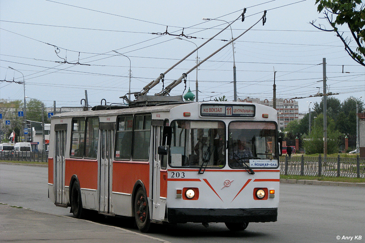 Йошкар-Ола, ЗиУ-682В-013 [В0В] № 203