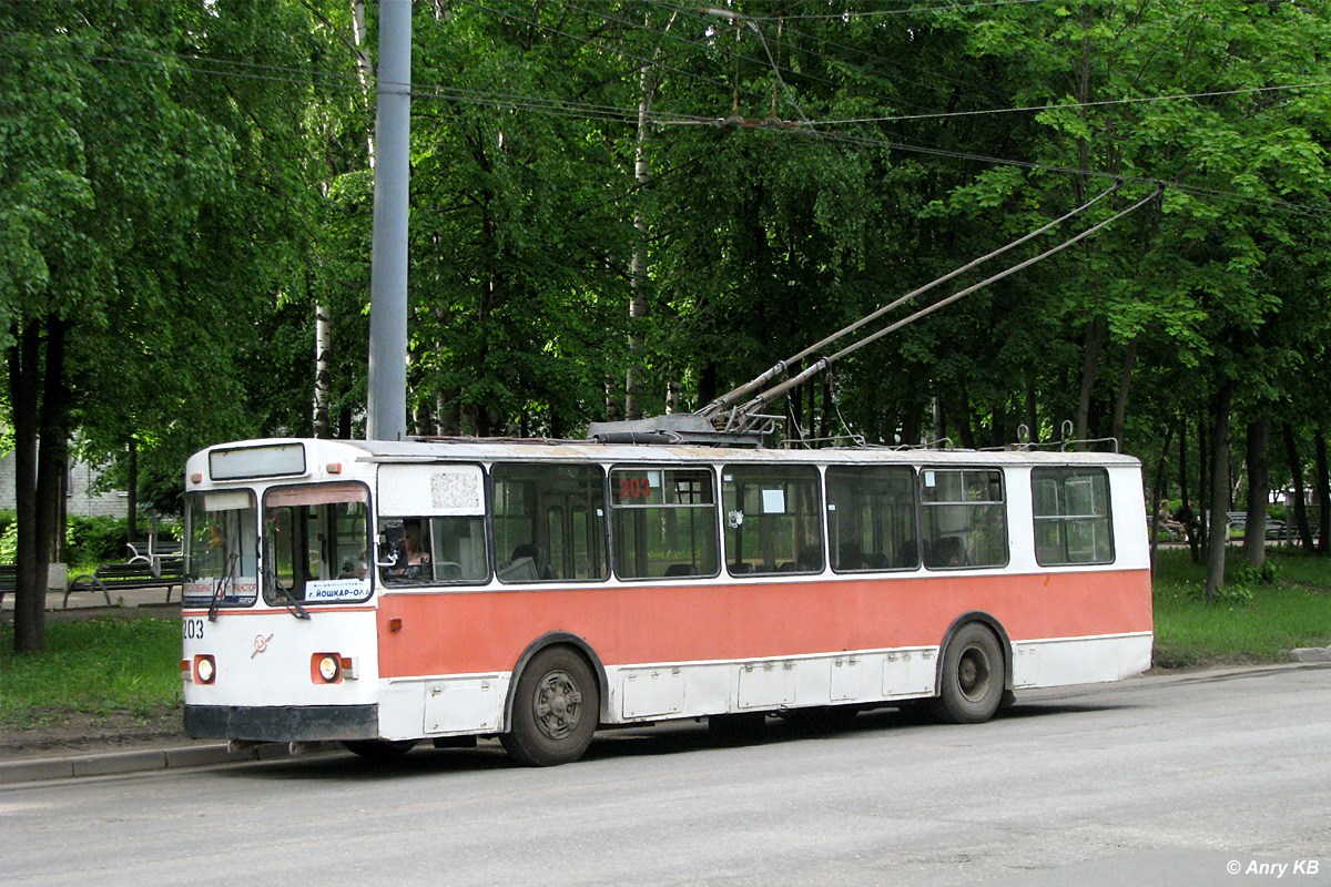 Йошкар-Ола, ЗиУ-682В-013 [В0В] № 203