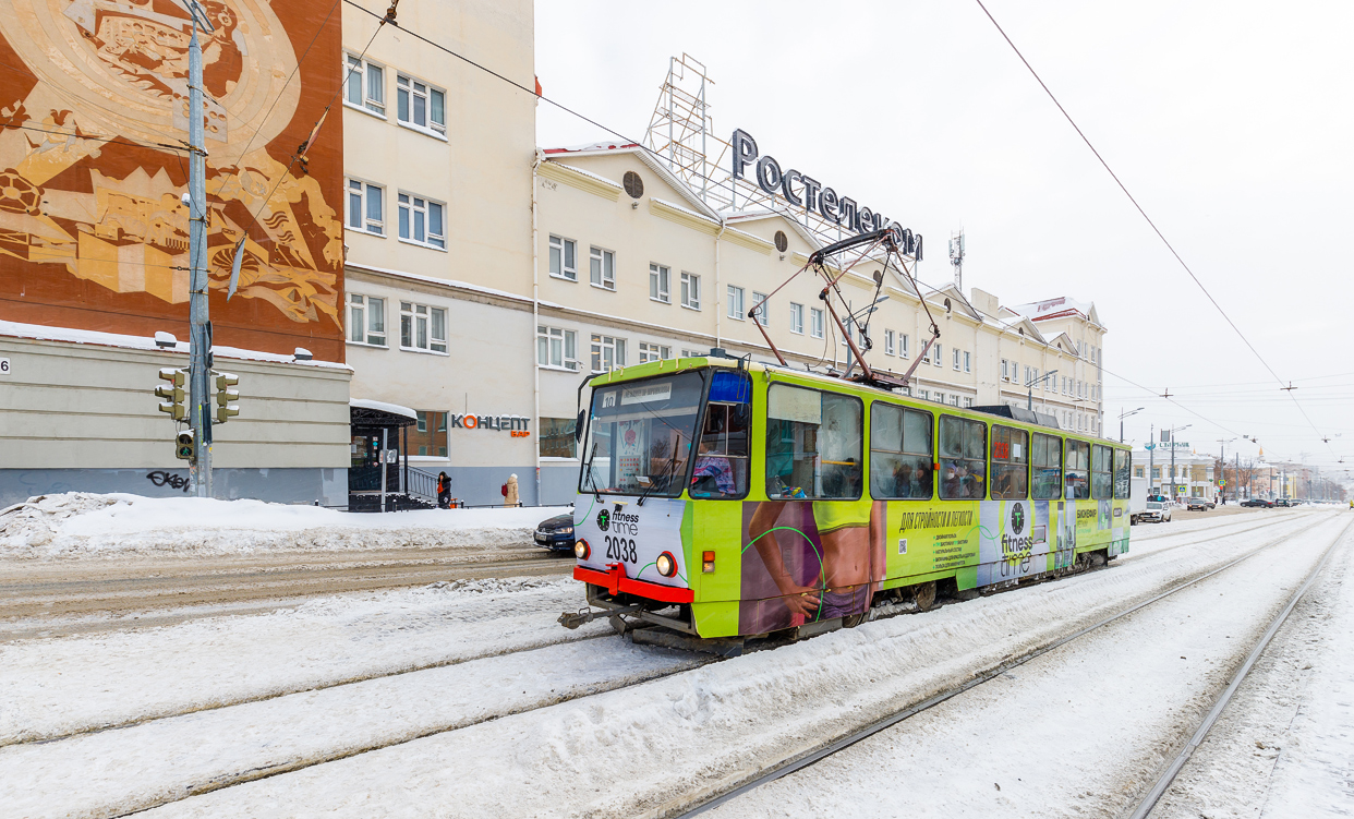 Ижевск, Tatra T6B5-RA № 2038