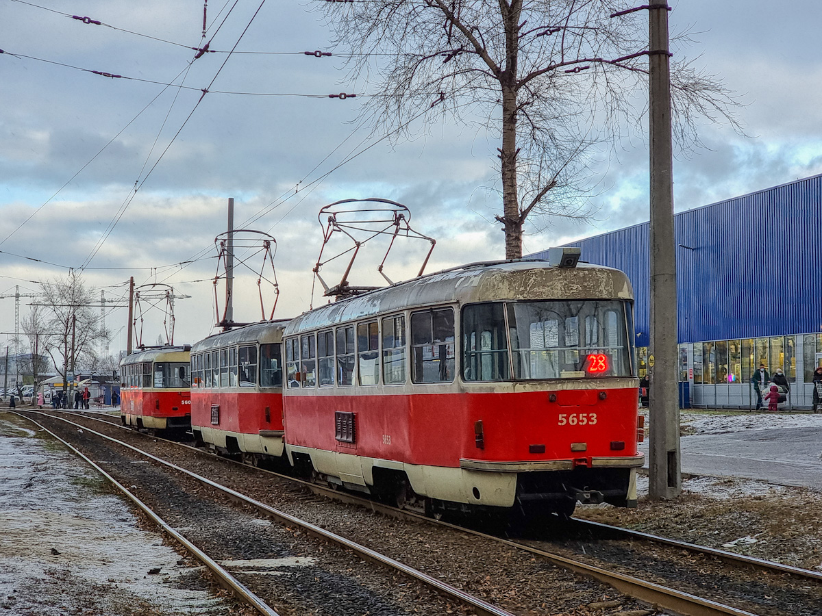 Киев, Tatra T3 № 5653