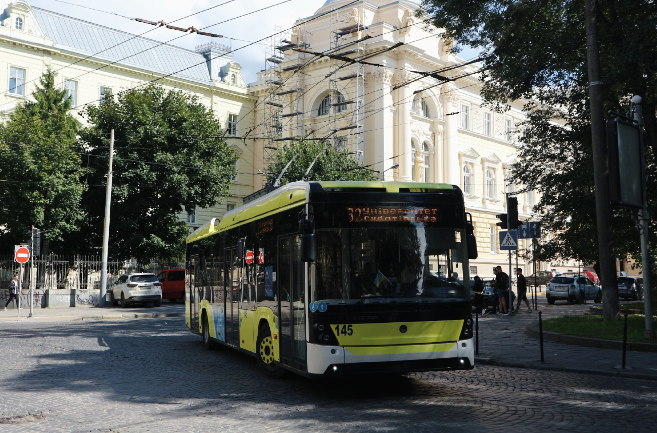 Львов, Electron T19102 № 145