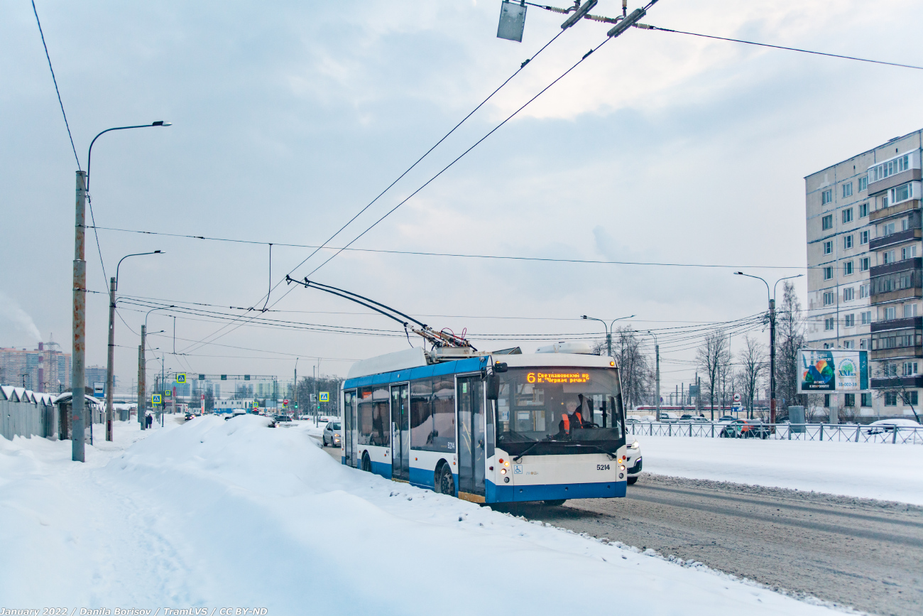 Санкт-Петербург, Тролза-5265.00 «Мегаполис» № 5214