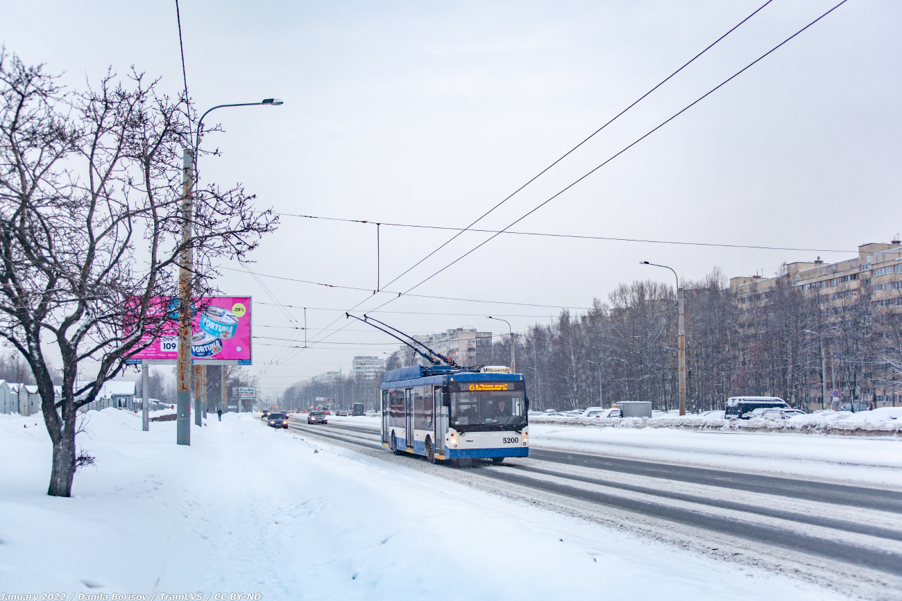 Санкт-Петербург, Тролза-5265.00 «Мегаполис» № 5200