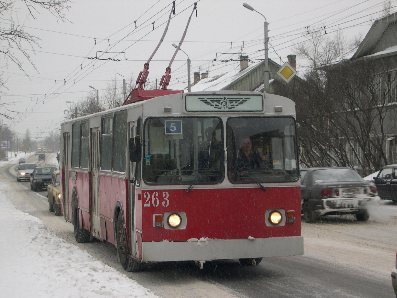 Петрозаводск, ЗиУ-682В-012 [В0А] № 263