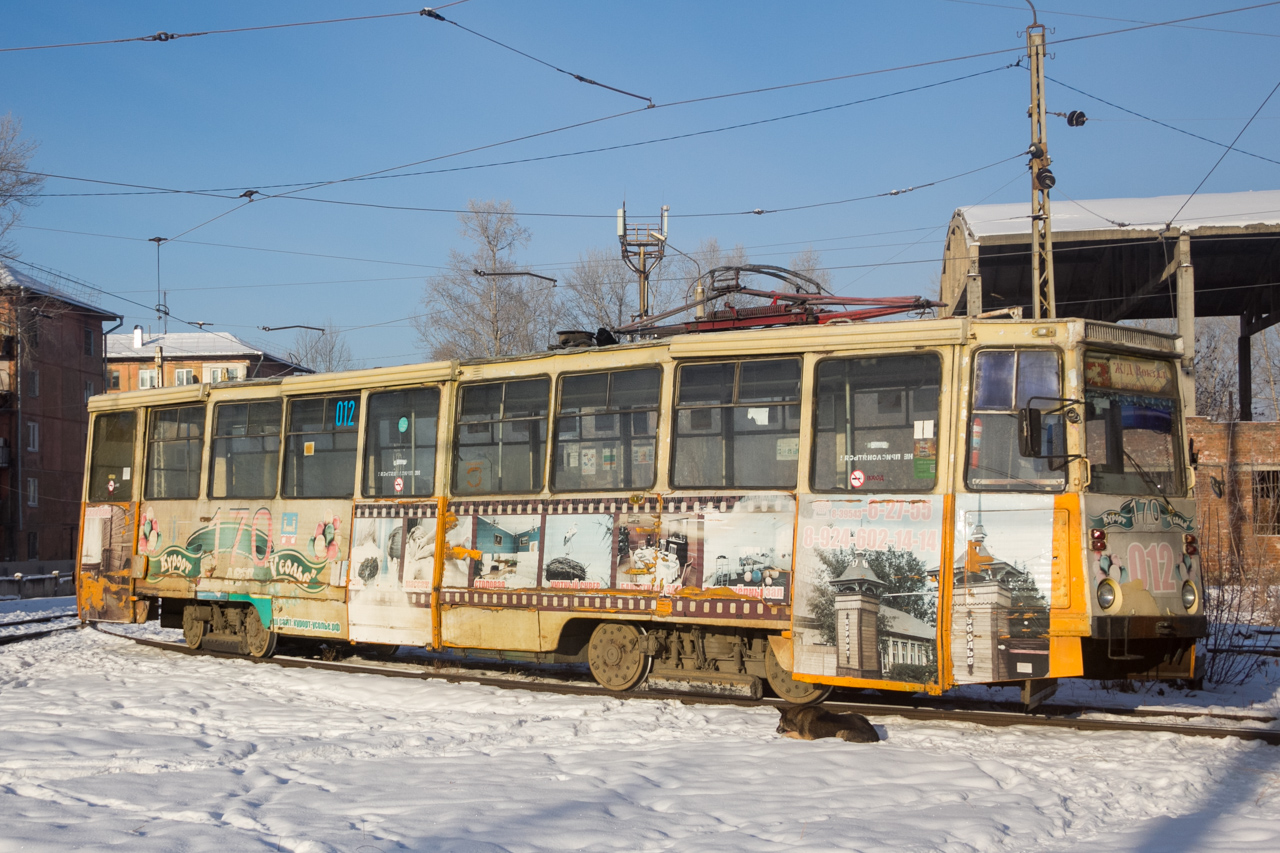 Усолье-Сибирское, 71-605 (КТМ-5М3) № 012; Транспорт и животные