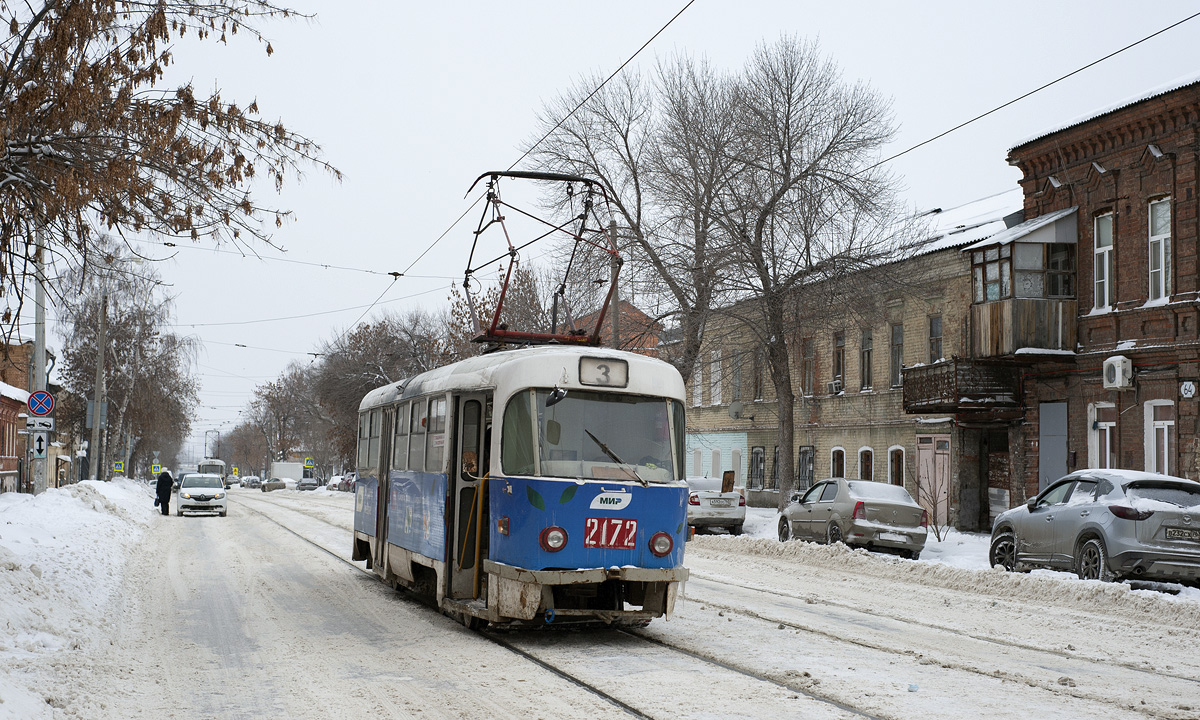 Самара, Tatra T3SU № 2172