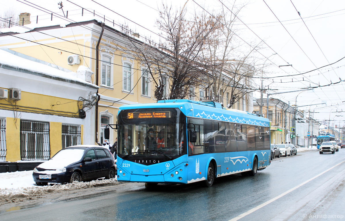 Saratov, BKM 321 № 2329; Saratov — Accidents
