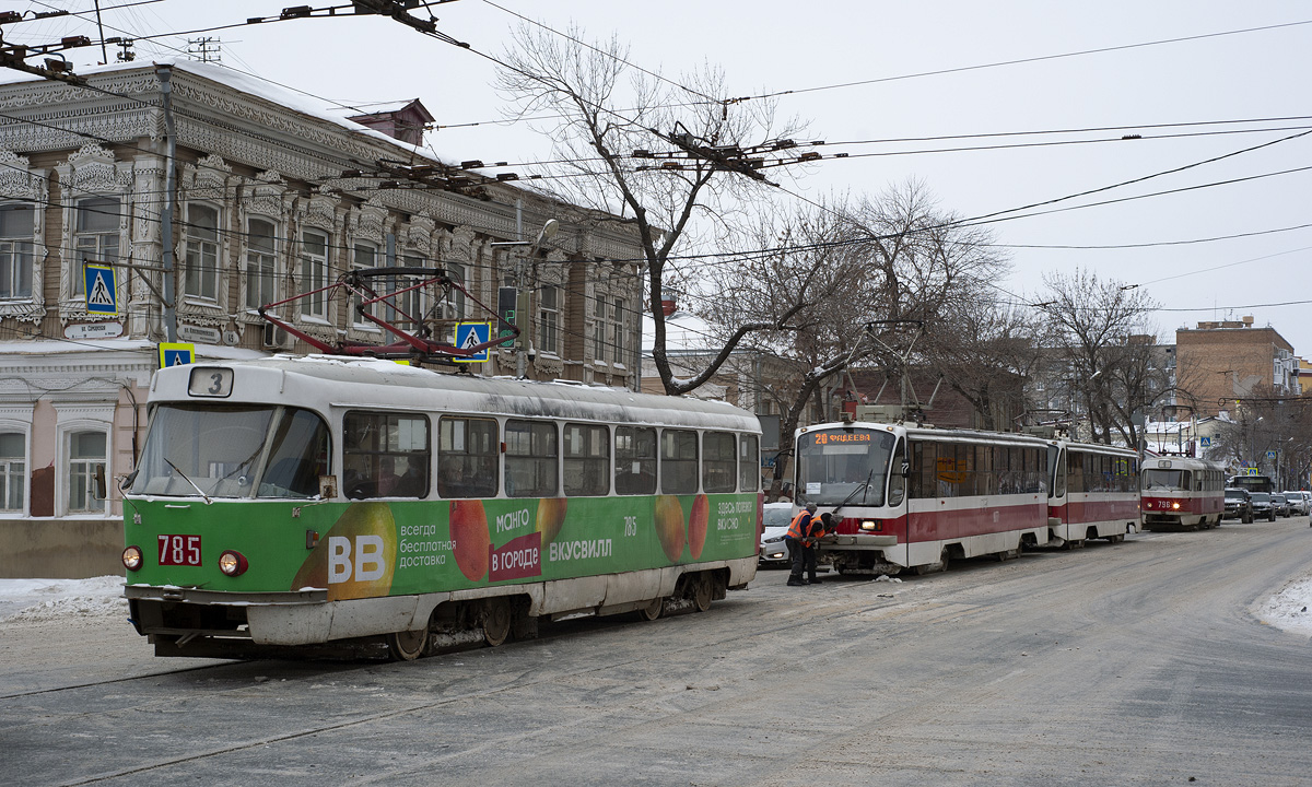 Самара, Tatra T3SU № 785; Самара — Происшествия