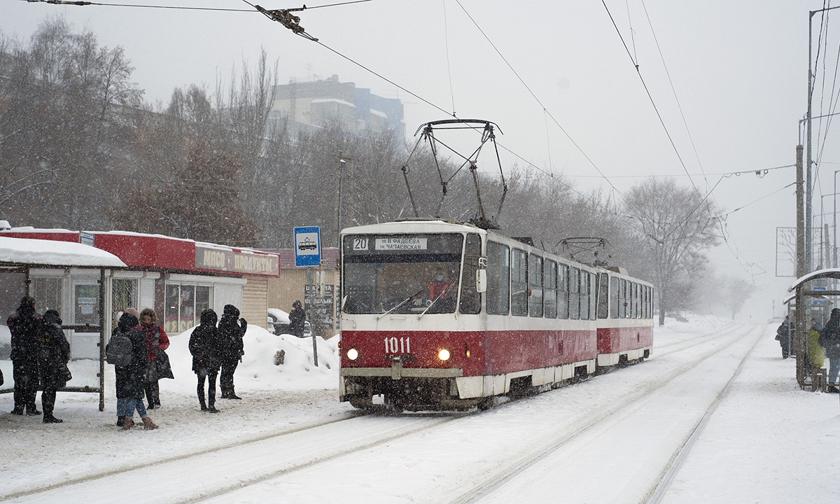 Самара, Tatra T6B5SU № 1011