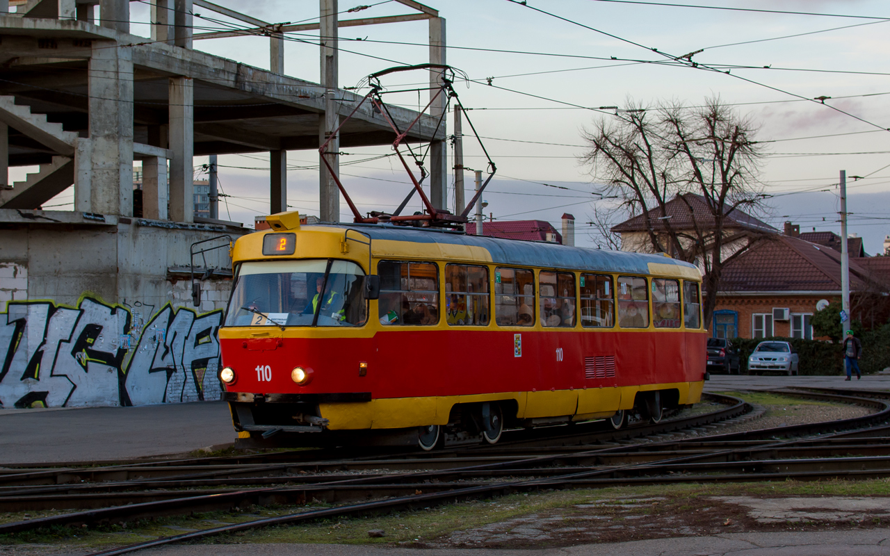 Краснодар, Tatra T3SU № 110