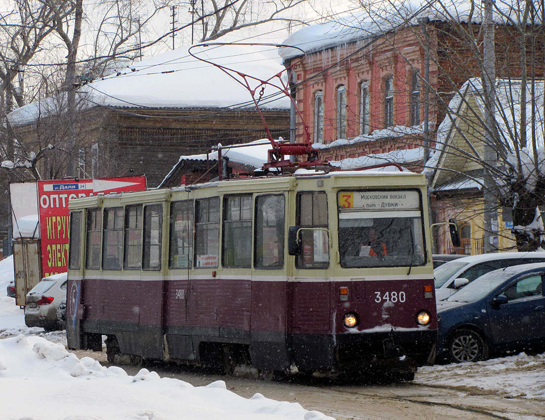 Нижний Новгород, 71-605А № 3480