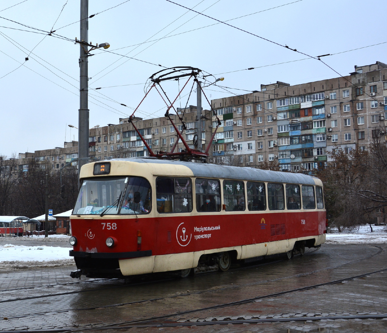 Мариуполь, Tatra T3SUCS № 758