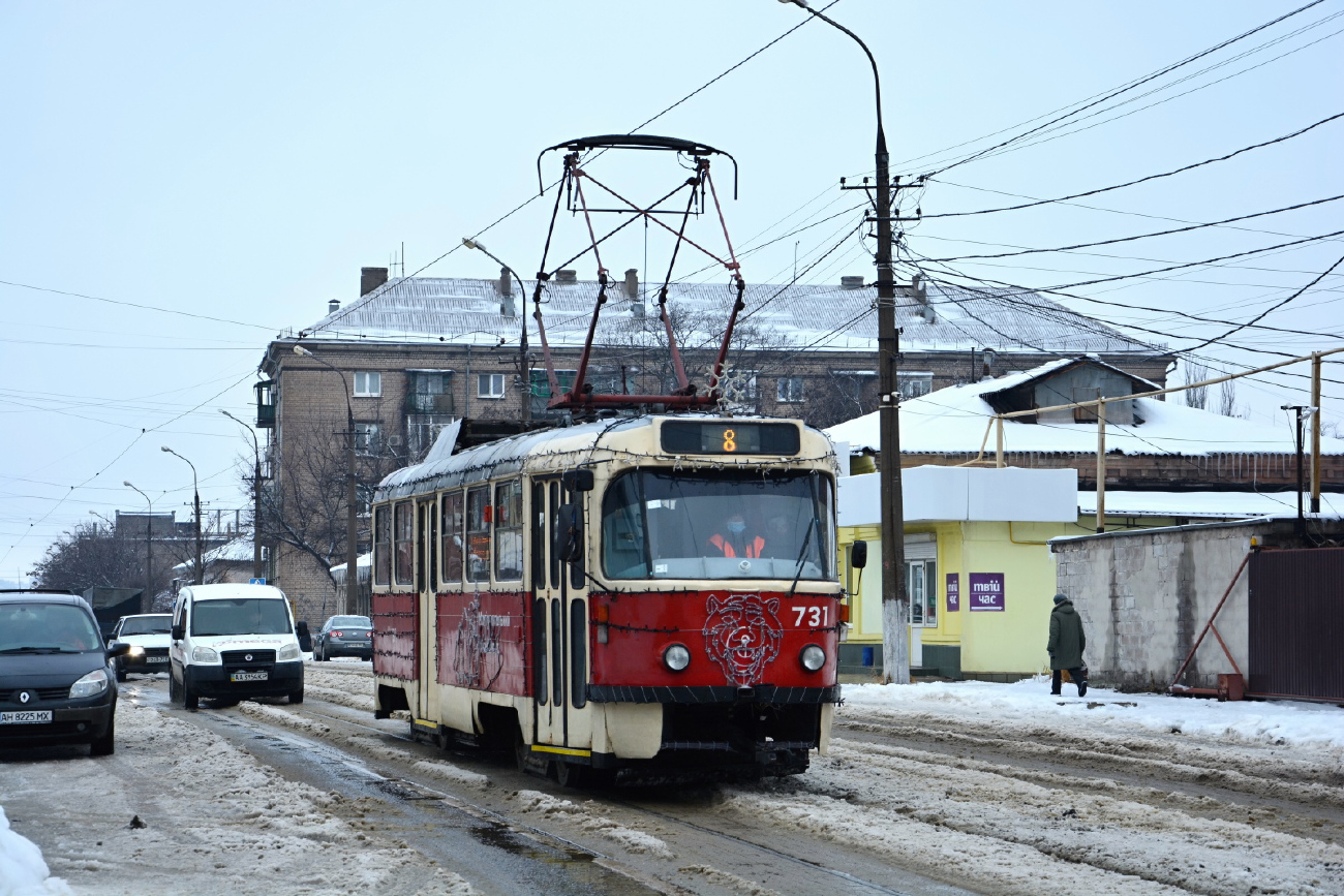 Мариуполь, Tatra T3A № 731