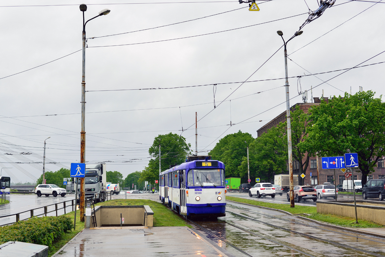 Рига, Tatra T3A № 30100