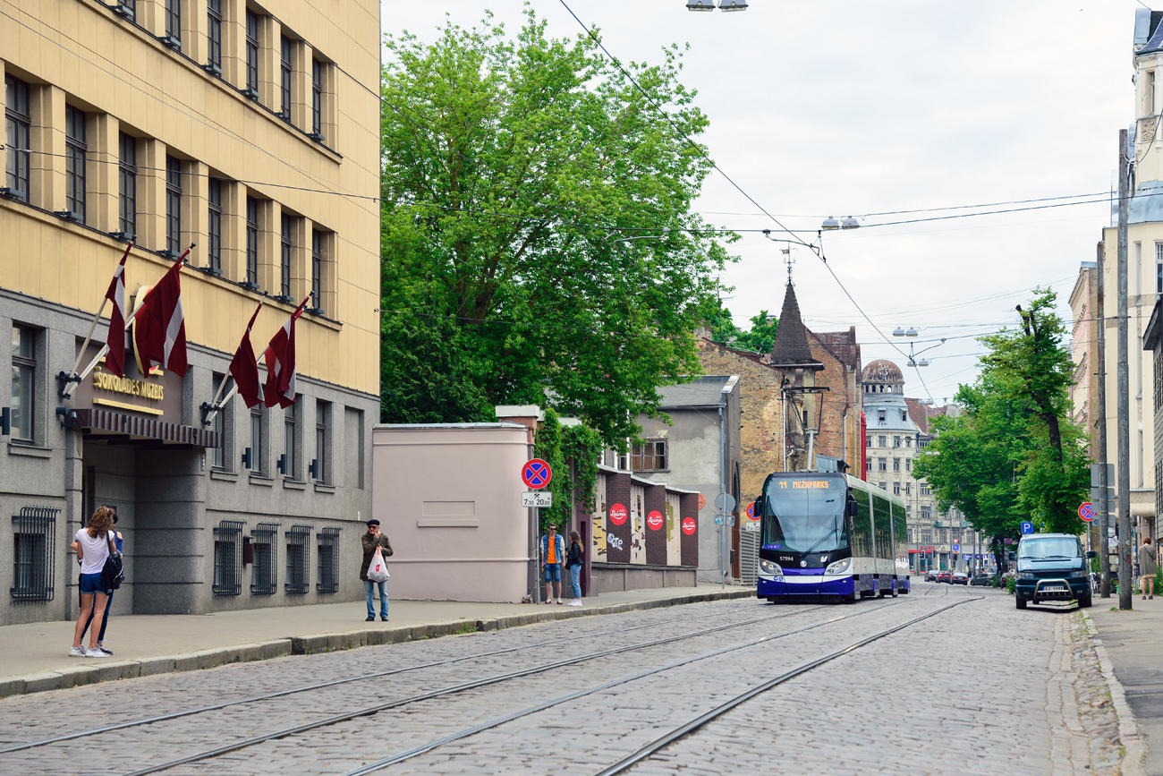 Ryga — Tramway Lines and Infrastructure