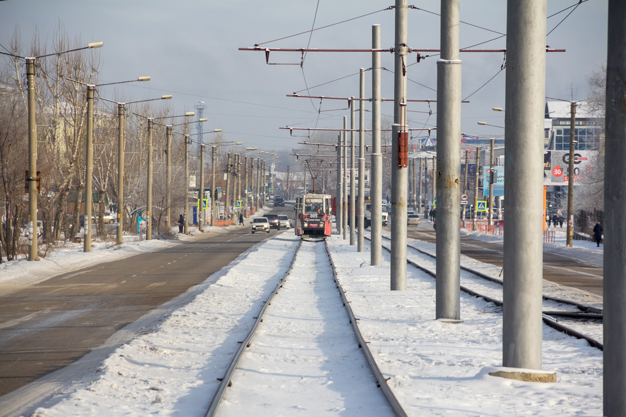 Usolye-Sibirskoye — Tramway Lines and Infrastructure