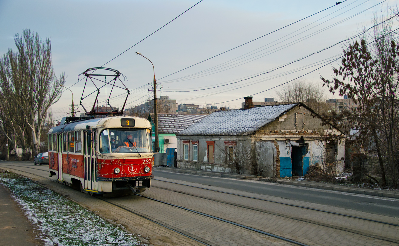 Мариуполь, Tatra T3A № 737