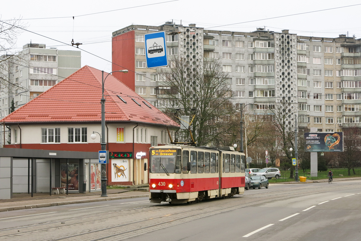 Калининград, Tatra KT4SU № 430