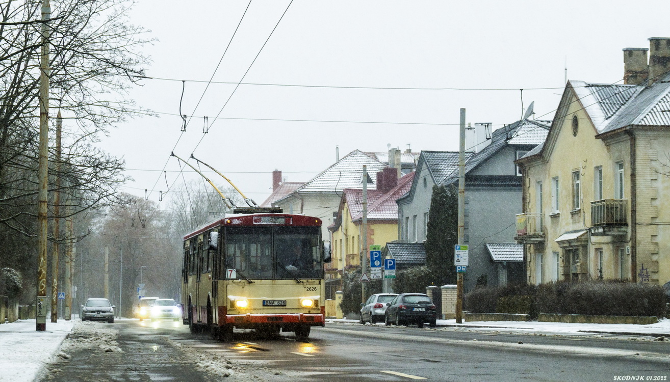 Вильнюс, Škoda 14Tr13/6 № 2626