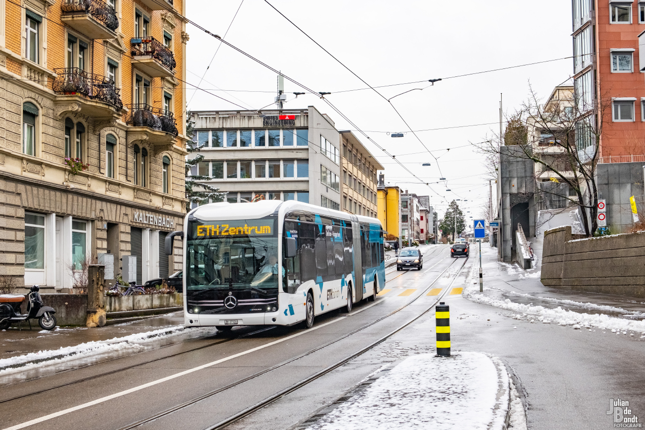 Цюрих, Mercedes-Benz eCitaro G № 77