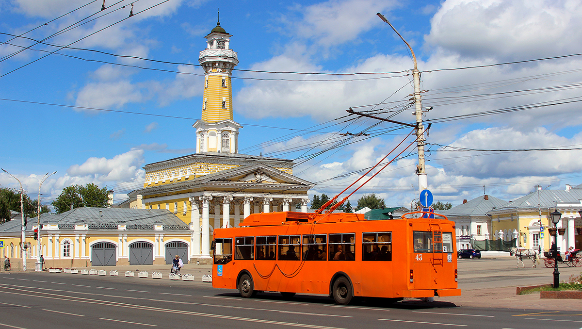 Kostroma, Trolza-5275.05 “Optima” (KR MTrZ) č. 43