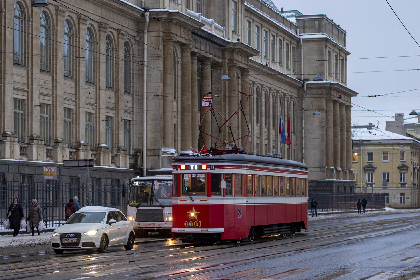 Санкт-Петербург, ЛМ-99/33 № 0001