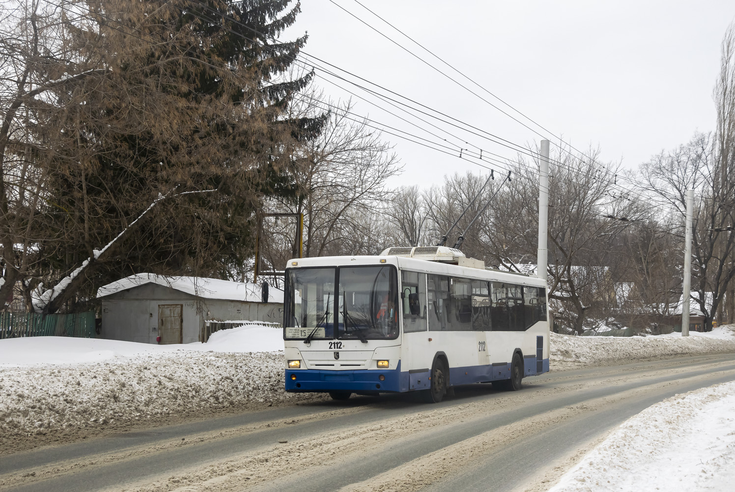 Уфа, НефАЗ-БТЗ 52765Р № 2112