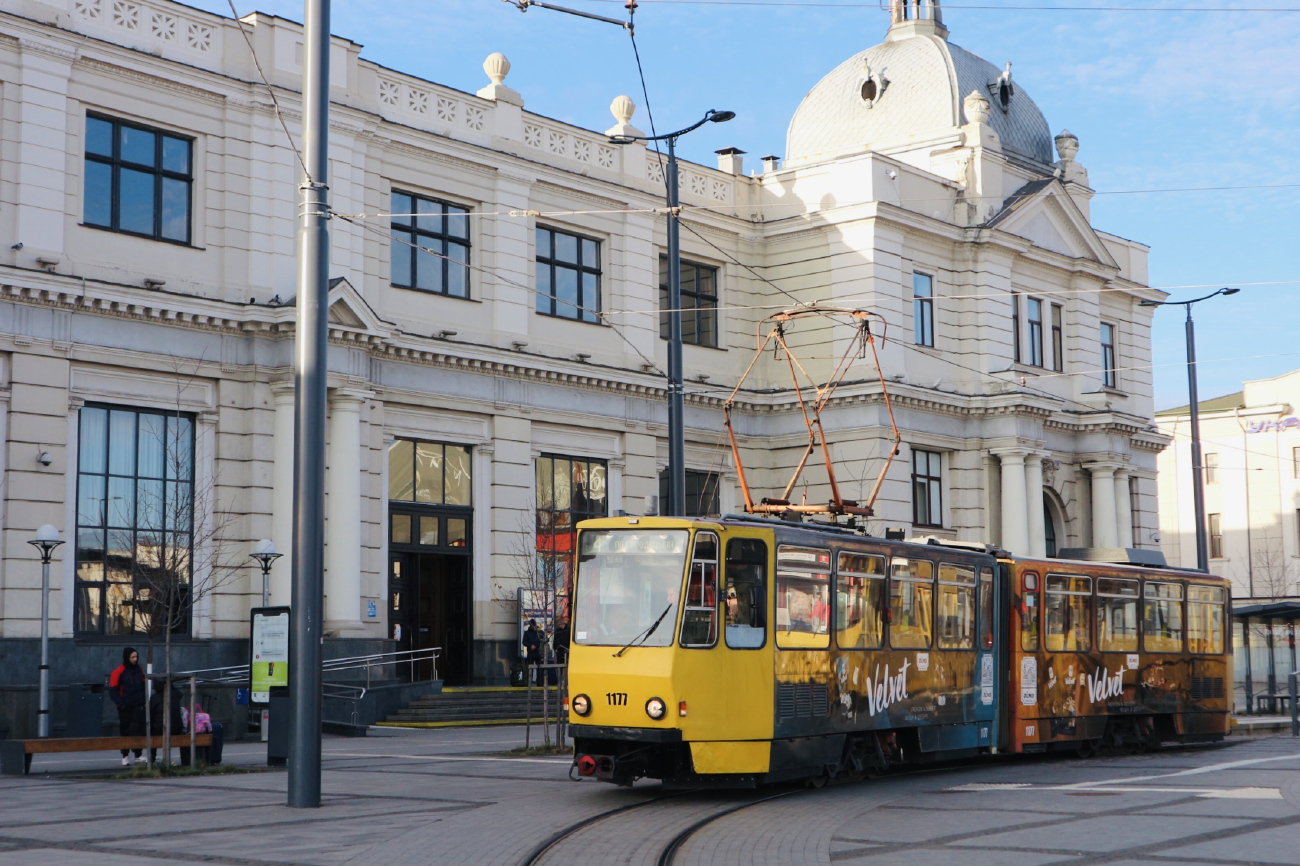 Львов, Tatra KT4D № 1177