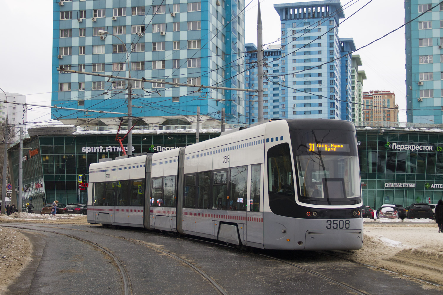 Москва, 71-414 (Pesa Fokstrot) № 3508