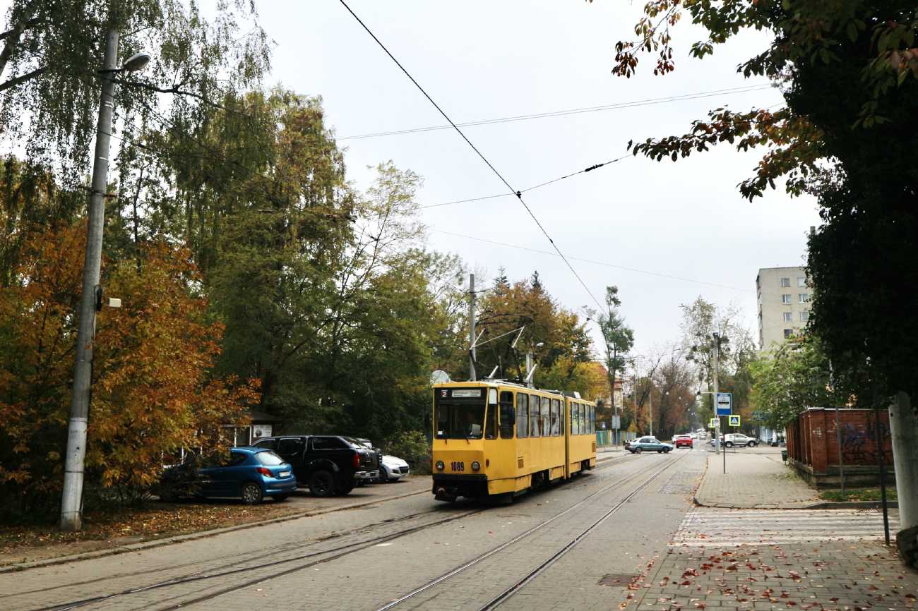 Львов, Tatra KT4SU № 1089