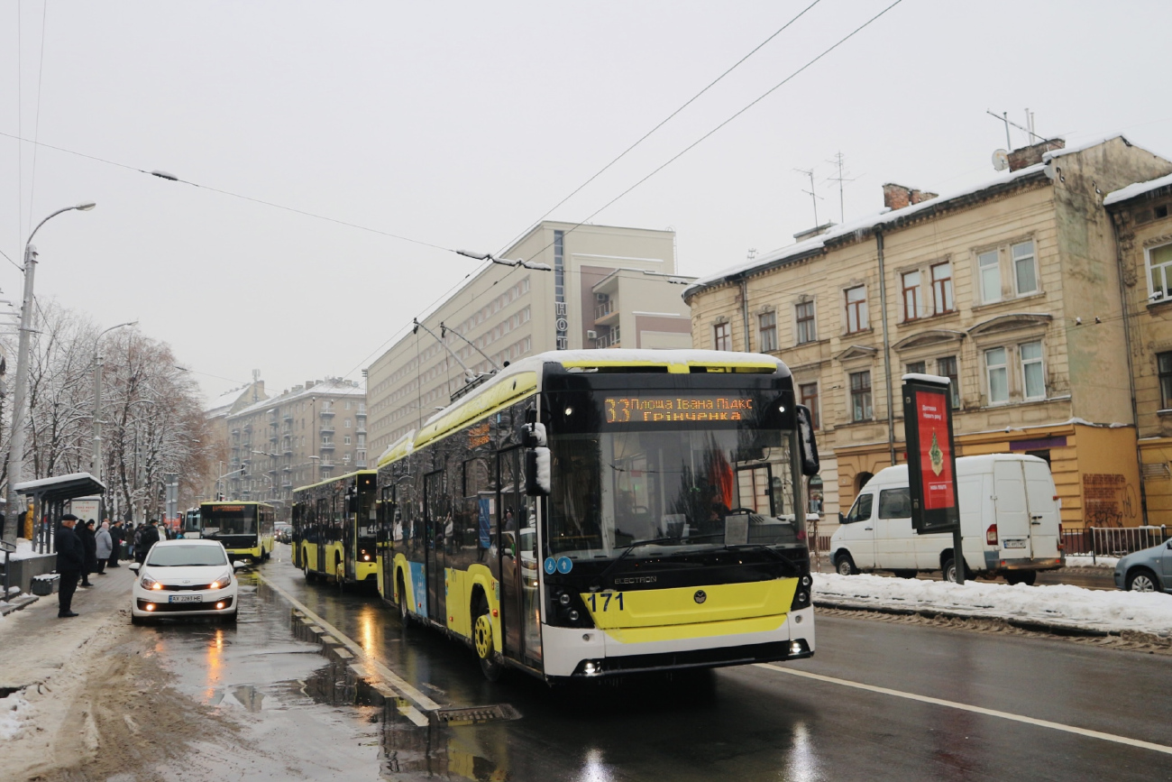 Львов, Electron T19102 № 171