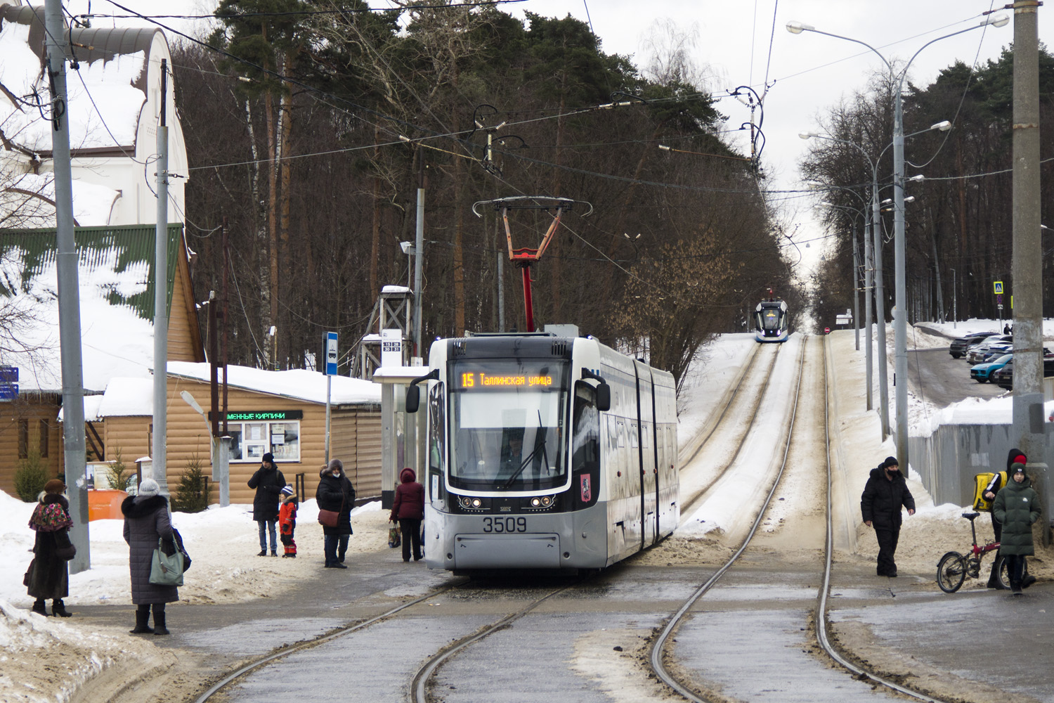 Москва, 71-414 (Pesa Fokstrot) № 3509
